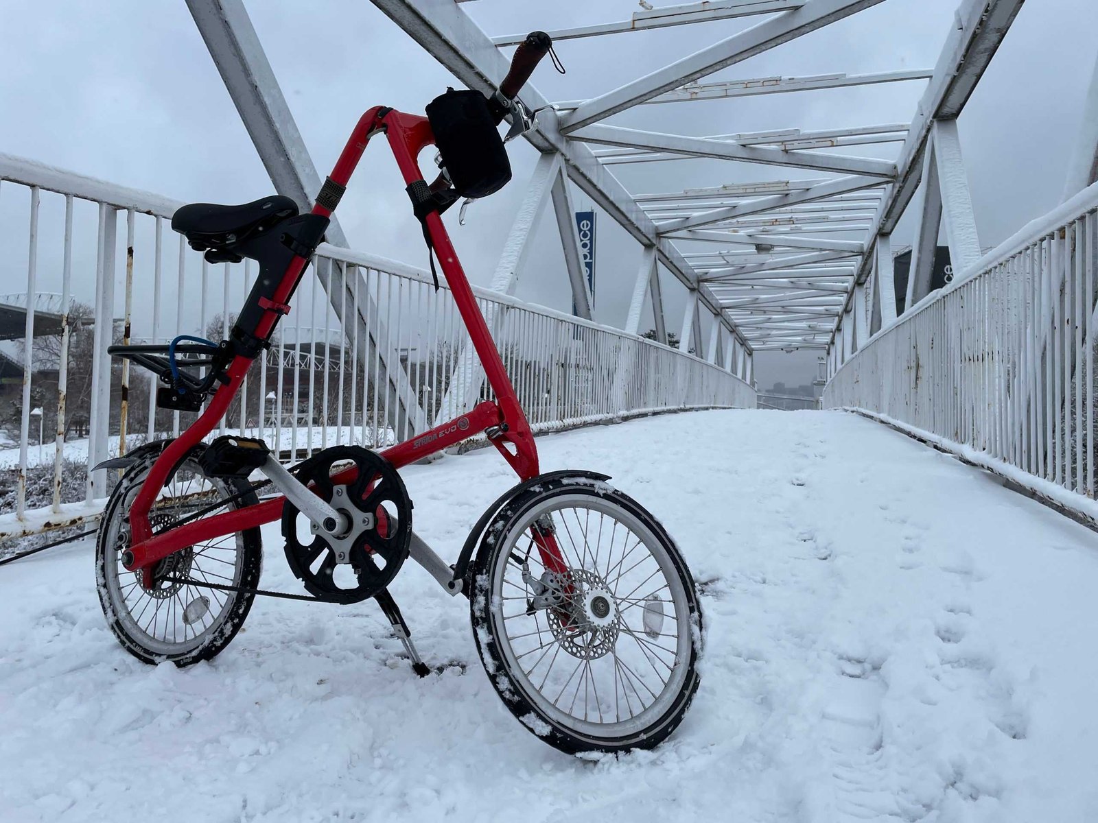 VIDEO: Strida Snow Ride in April!
