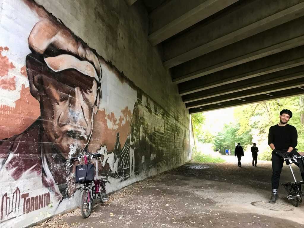 Toronto: Bromptons Bike the Beltline Trail (VIDEO)