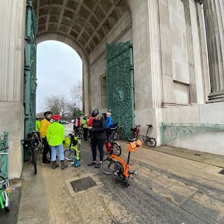 London Christmas ride with the Friday peeps
