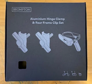 New Brompton Aluminium Hinge Clamp and Rear Frame Set
