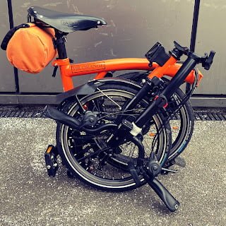 Brompton night time Thames Bridges ride