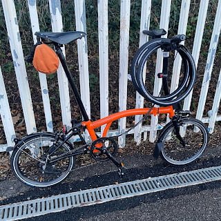 First Brompton ride of 2022