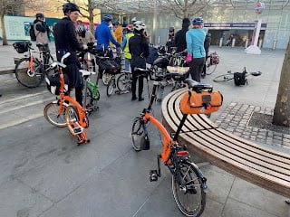 North London hills on a Brompton