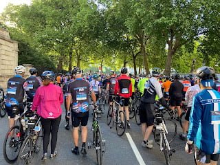 RideLondon Essex 100 competed on an Orange Brompton