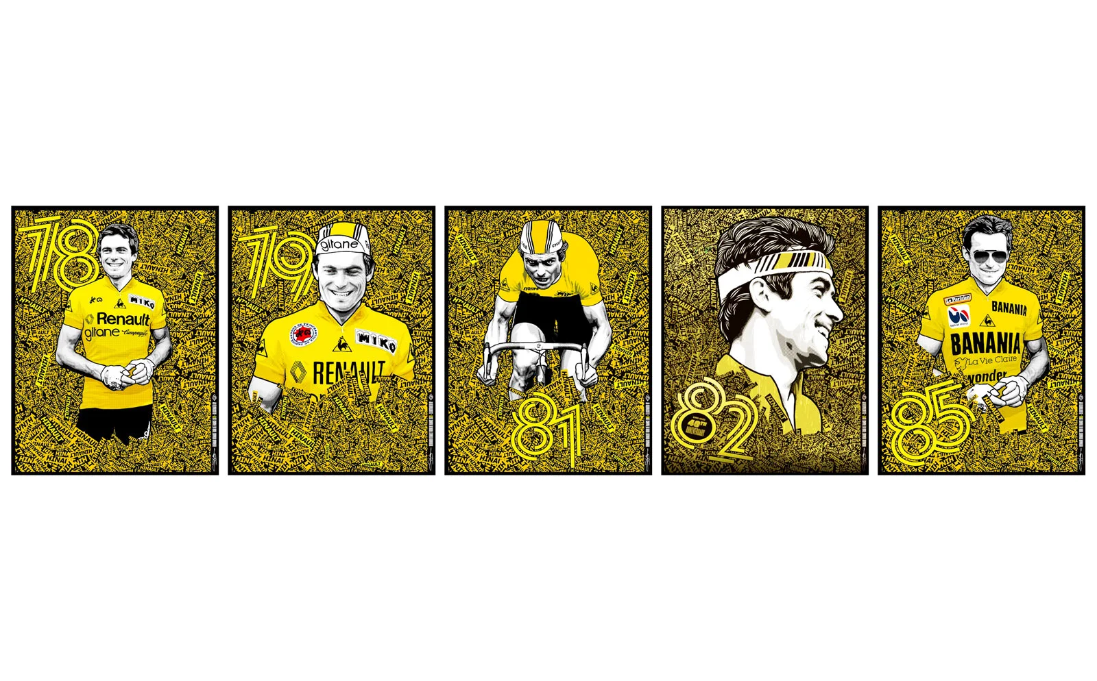 Bernard Hinault NFT drop celebrates 5 TdF wins, some are for super fans