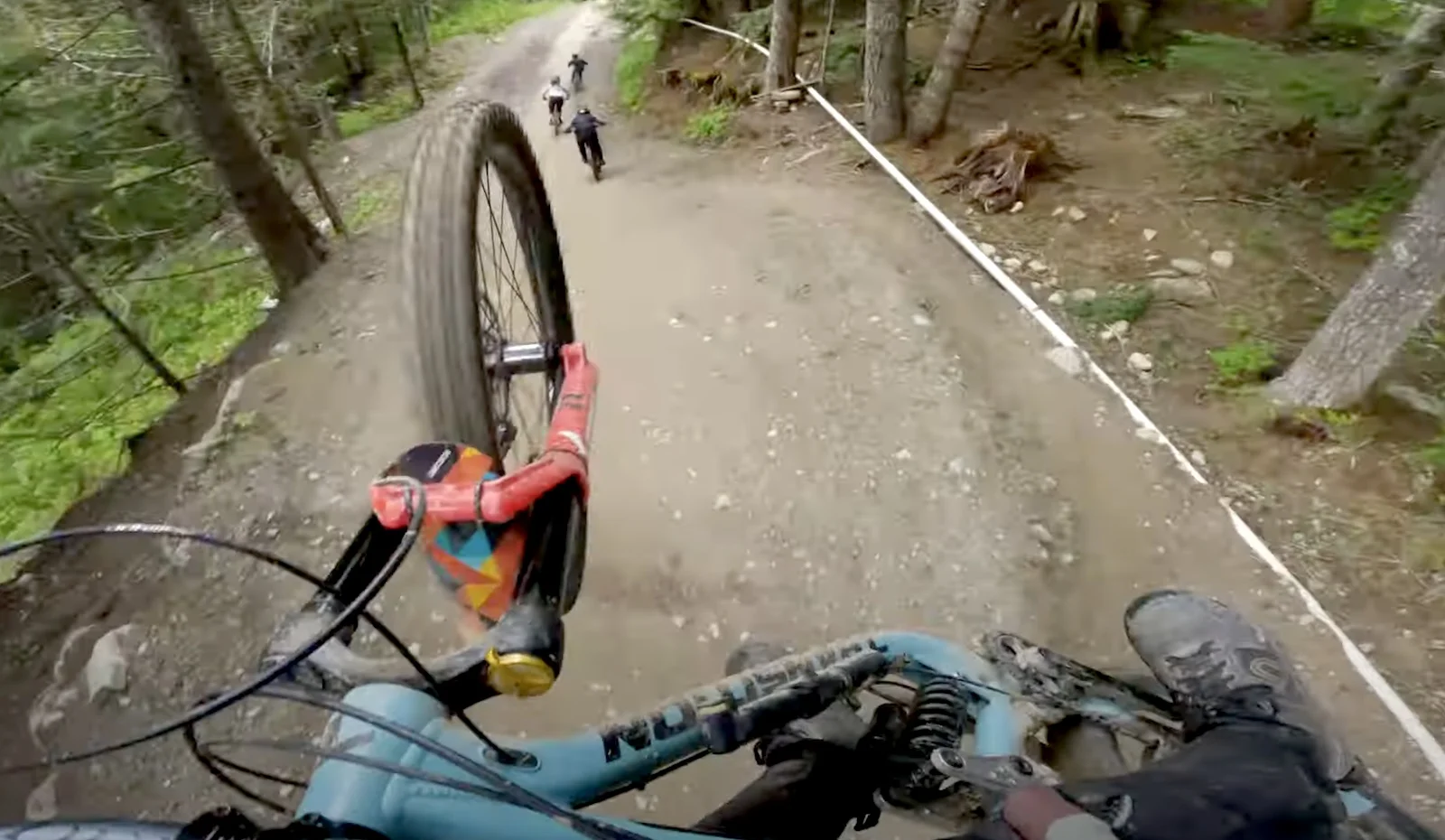Boostmaster POV Follows MTB Legends In Whistler Bike Park