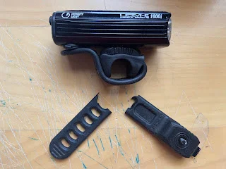 Broken light mount!