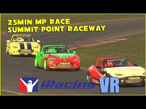 🐝 iRacing VR 25min MP Race | Mazda MX-5 | Summit Point Raceway 🇺🇸