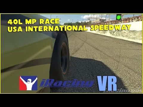🐝 iRacing VR: 40Lap MP Race @ USA International Speedway