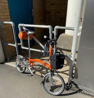 Orange Brompton Dunwich Dynamo #5