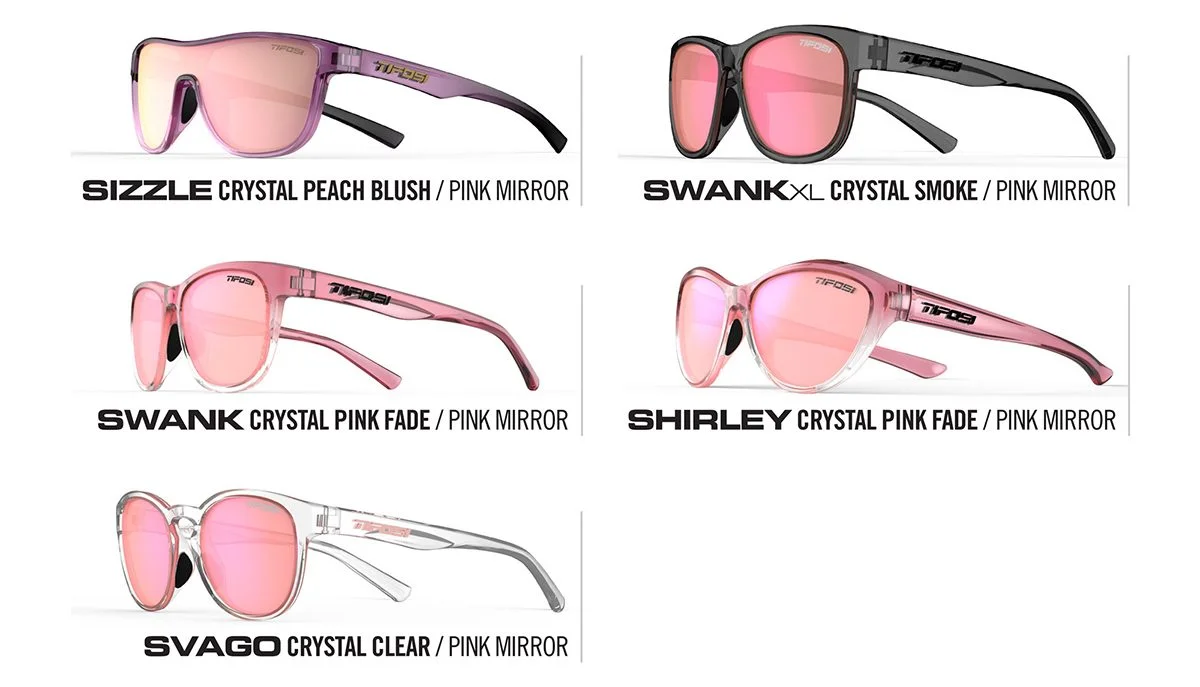 Tifosi Optics Backs Breast Cancer Research with Awareness Collection of pink shades