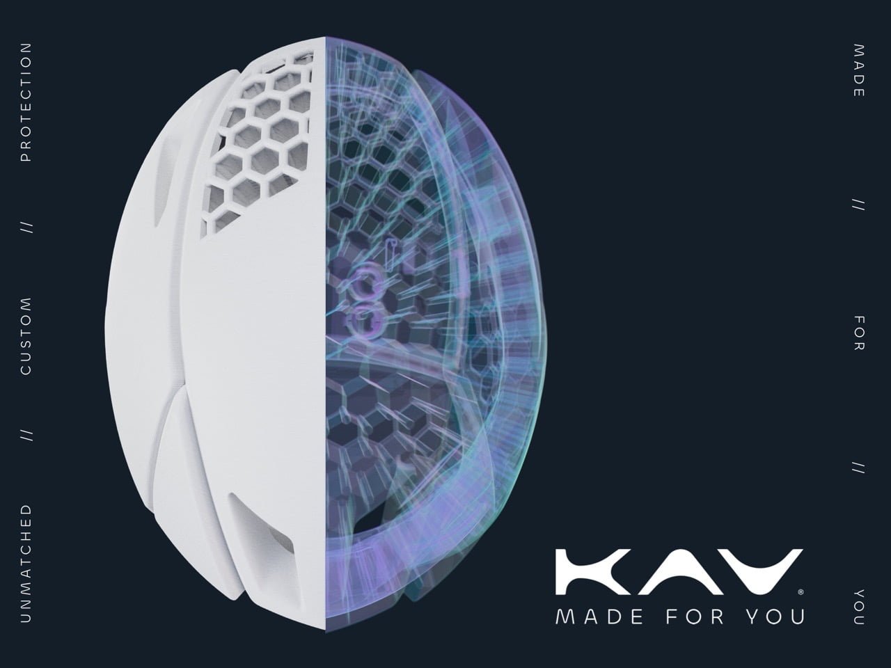 KAV Portola: KAZE 3D-Printed Bike Helmet Gets Stronger & Lighter Thanks to Proprietary PolyCarbon Filament