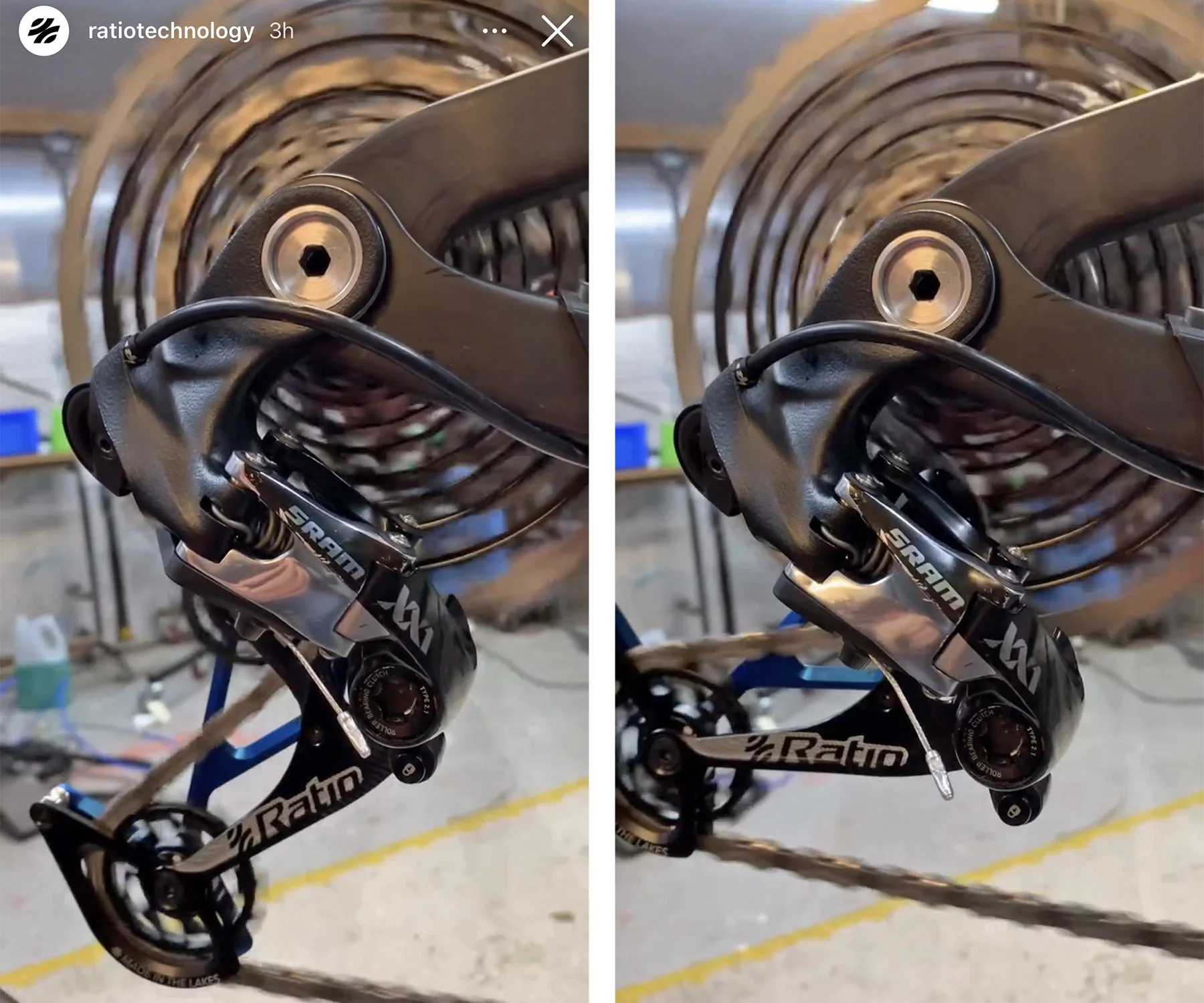 Spotted: Ratio Prototype Direct-Mount Derailleur Could Beat New SRAM Eagle DM to Market
