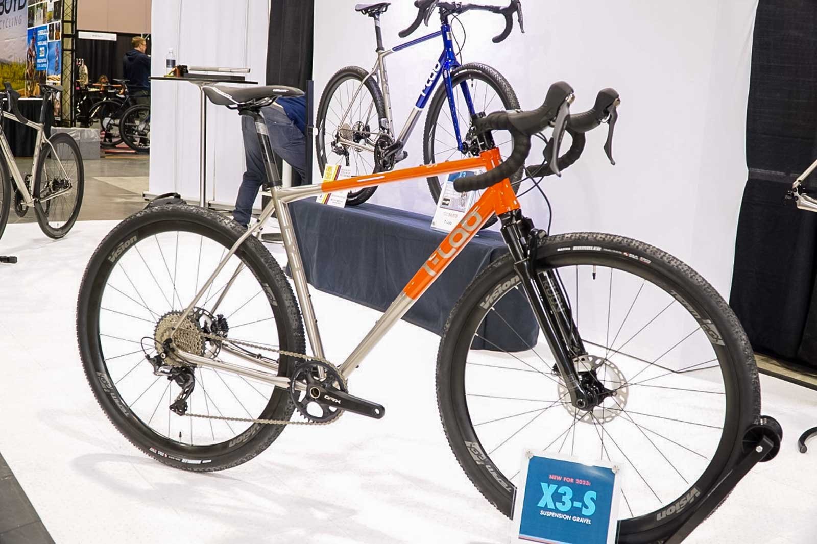 T-Lab X3-S Adds Suspension-Corrected Front End for New-School Titanium Gravel