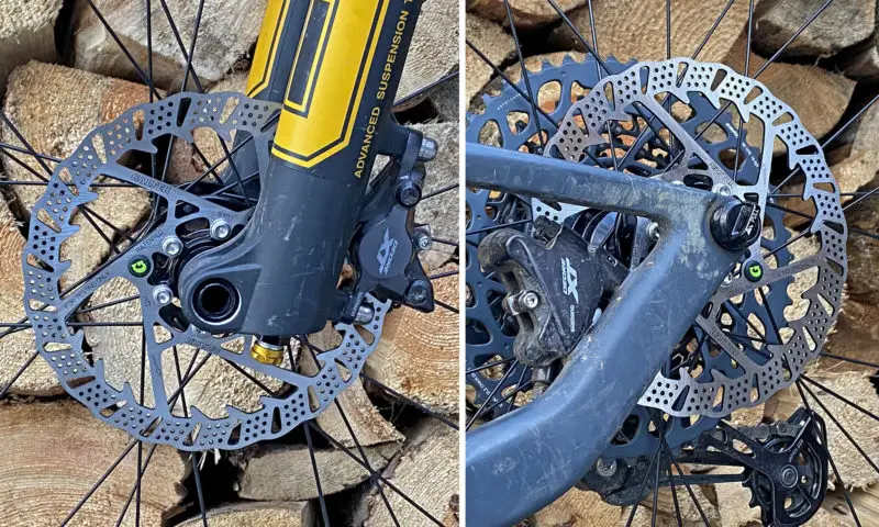 First Rides: Galfer Shark lightweight 160mm XC rotor can save grams without losing power