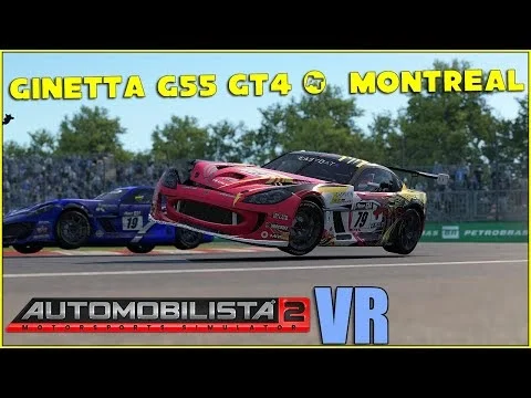 🐝 Automobilista 2 VR: Ginetta G55 @ Montreal 🇨🇦