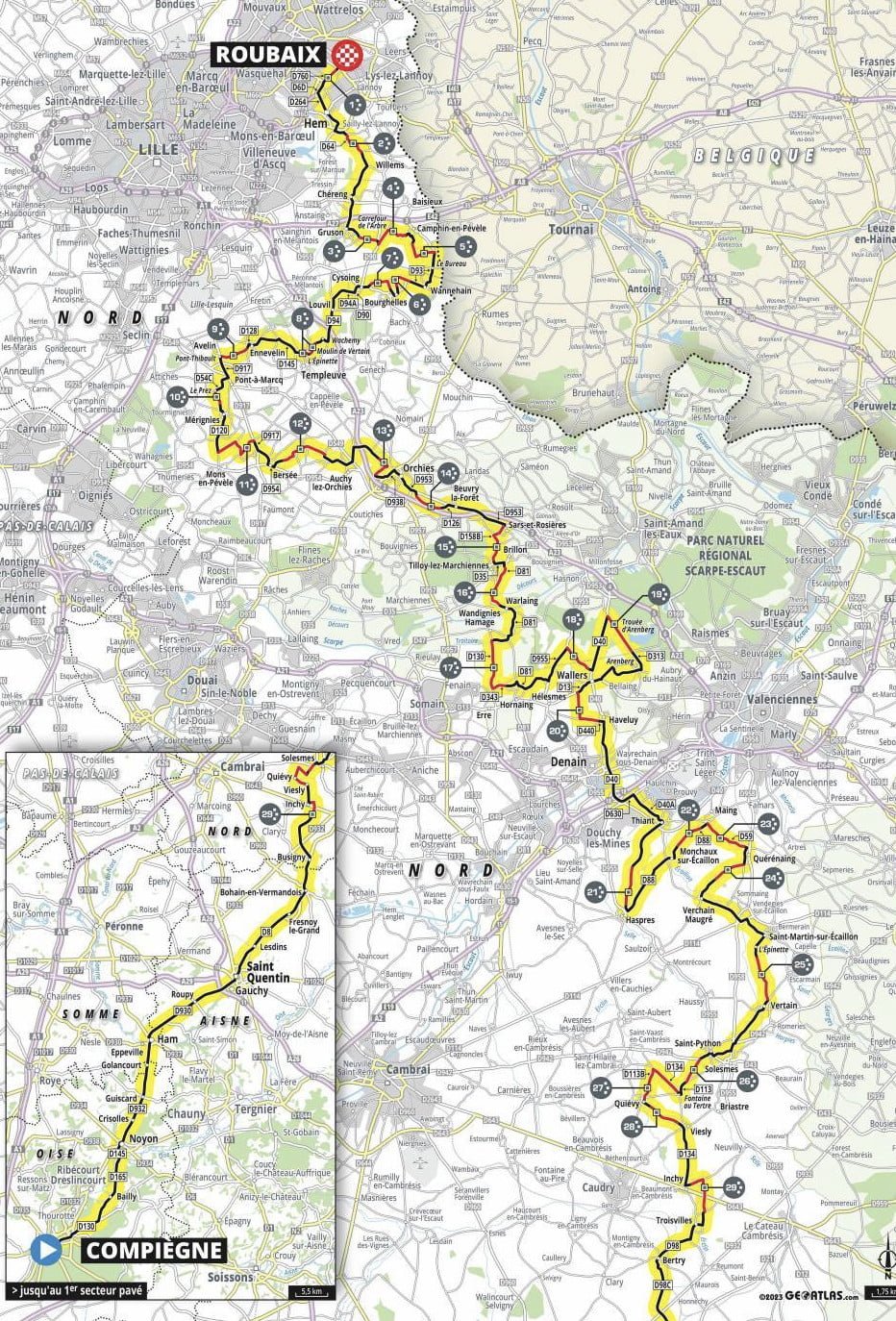 Paris-Roubaix LIVE