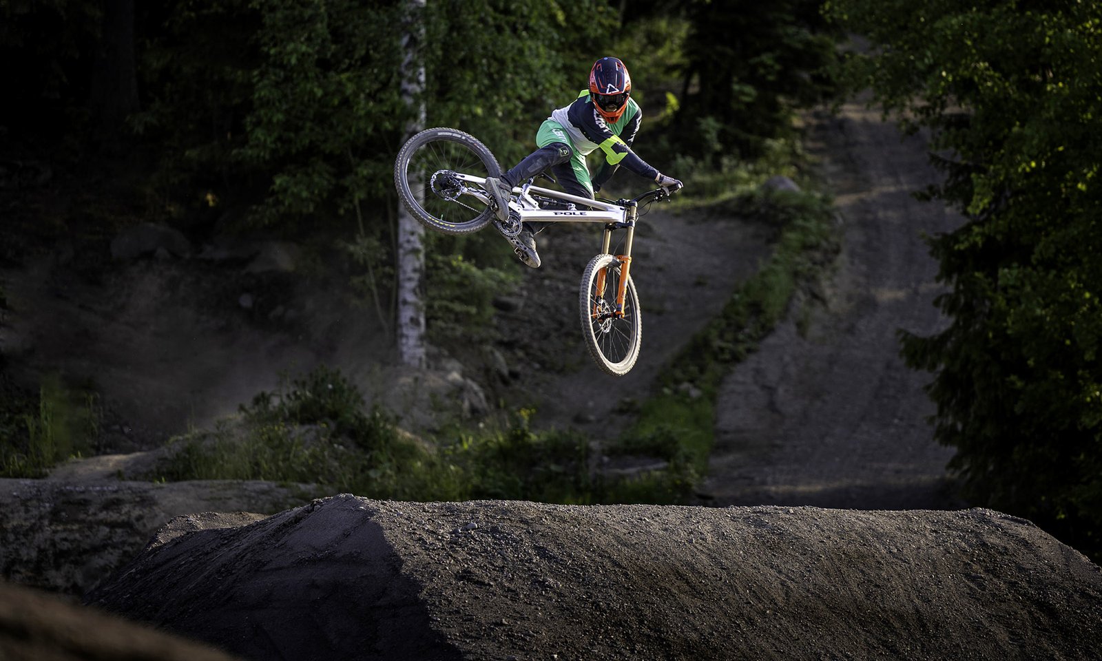 Pole Onni DH Bike & Sonni eMTB shape up longer Made-in-Finland CNC Gravity Line-up