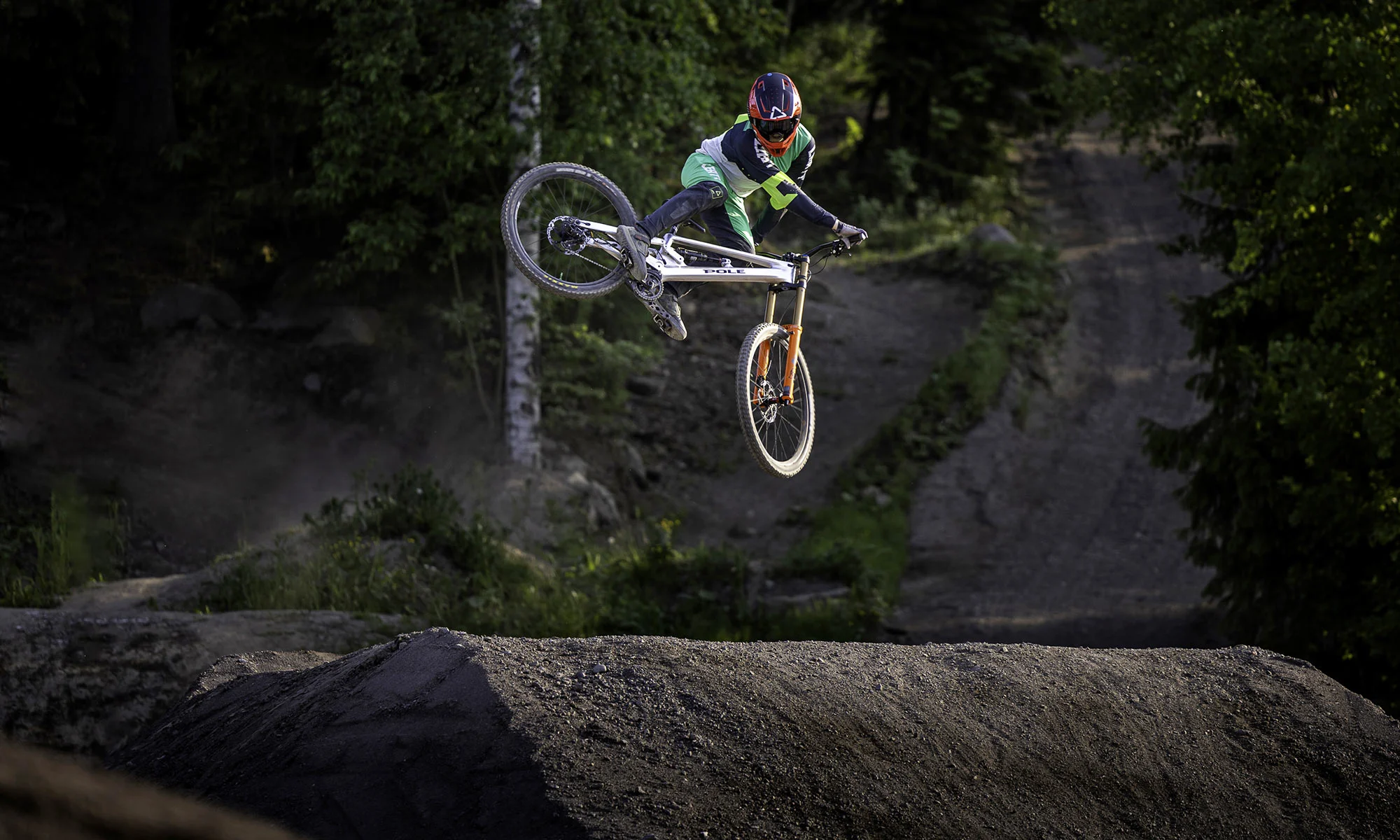 Pole Onni DH Bike & Sonni eMTB shape up longer Made-in-Finland CNC Gravity Line-up