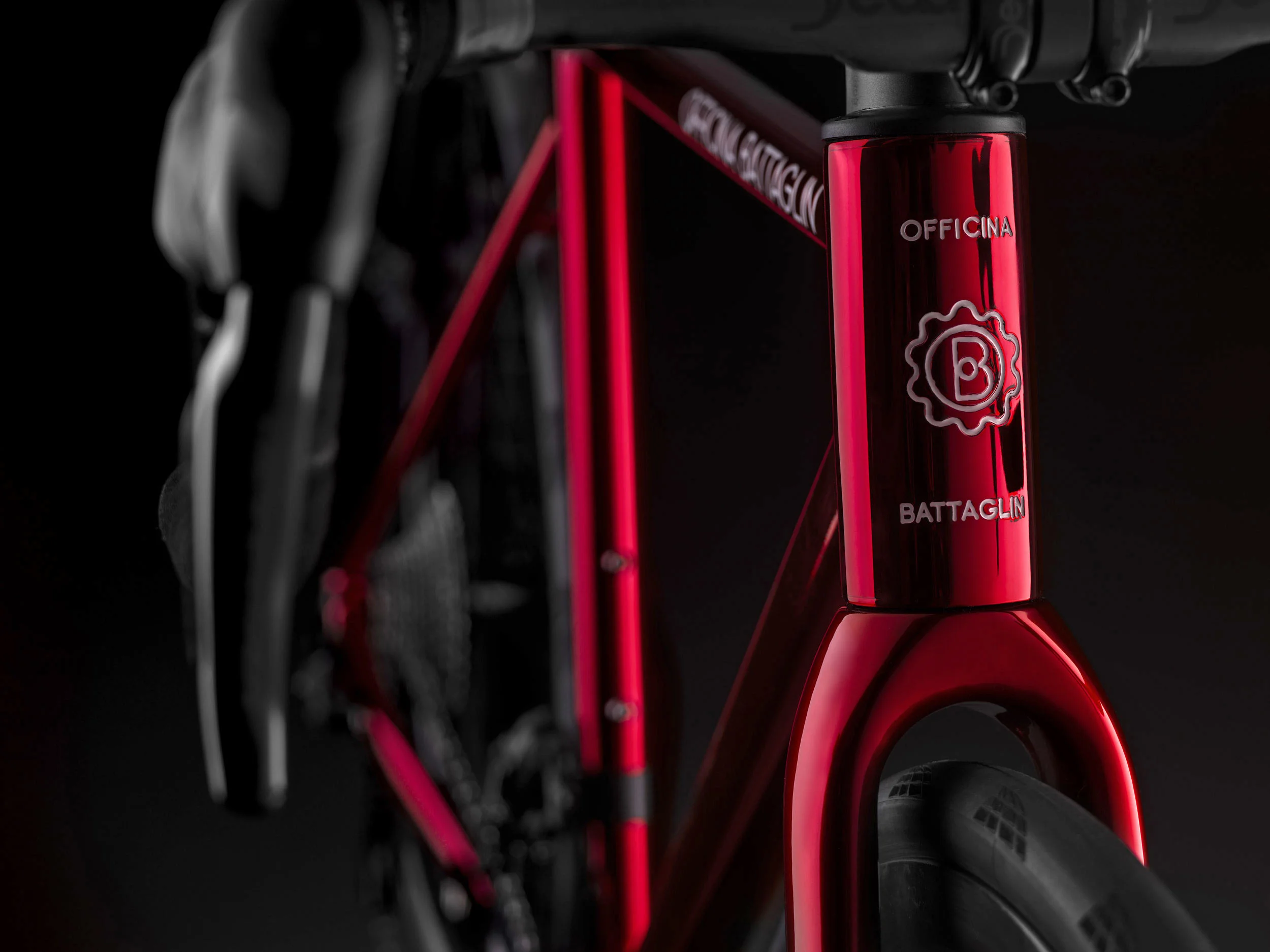 The Grand Tour, Battaglin’s 1st Custom Italian Steel Endurance Road Bike Fits All-Road Tires