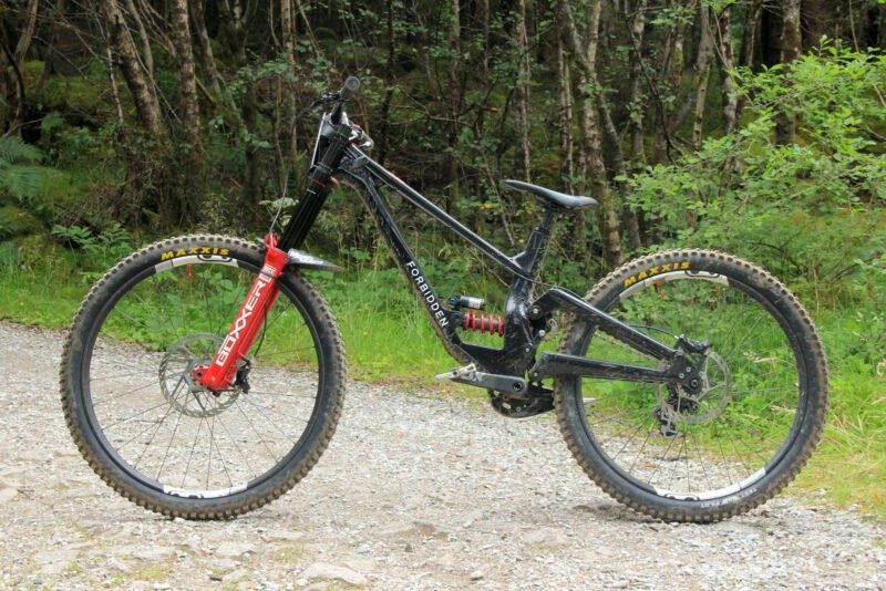 A Closer Look at the Forbidden DH Bike at Fort William World Champs