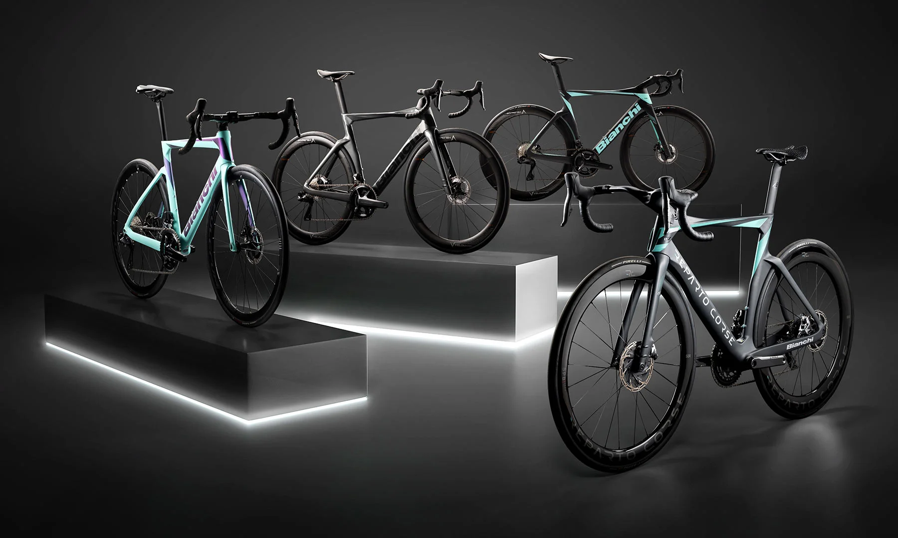 Bianchi Oltre Race & Sprint Aero Road Bikes Tease Shimano Mechanical 105 12sp!