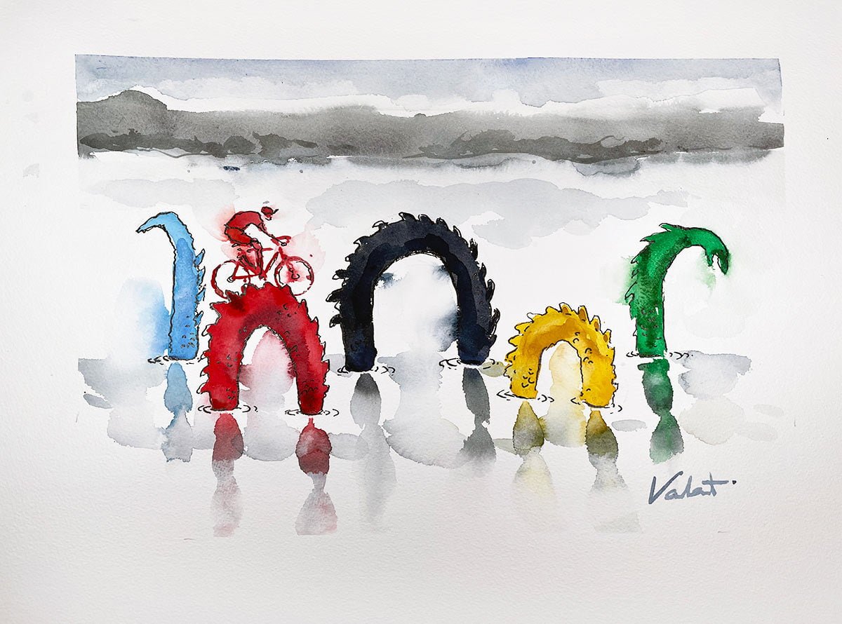 Veloist’s 1-of-1 art celebrates UCI Worlds in Scotland