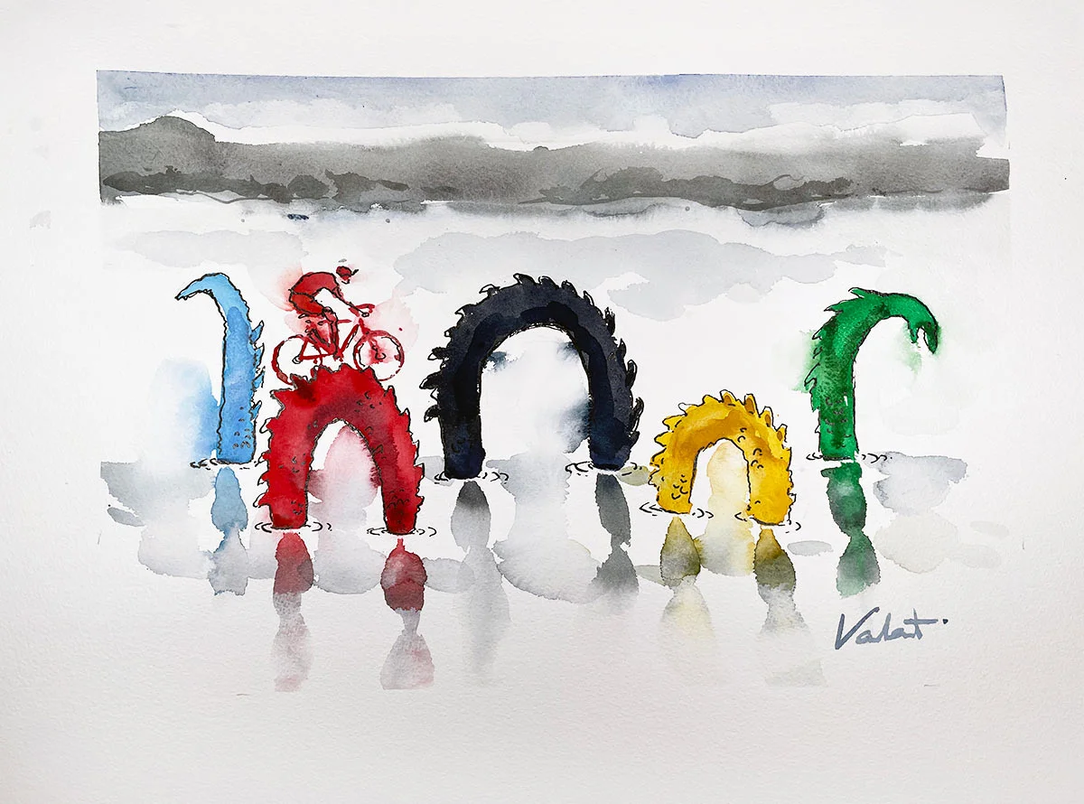 Veloist’s 1-of-1 art celebrates UCI Worlds in Scotland