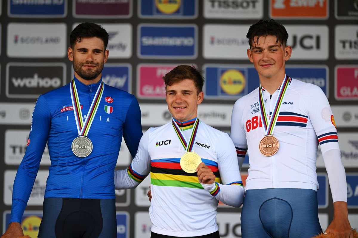 WORLDS: Evenepoel Holds Off Ganna For TT Title