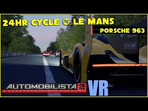 🐝 AMS2 VR: LMDh @ LeMans 🇫🇷 24hrs in 25 Mins