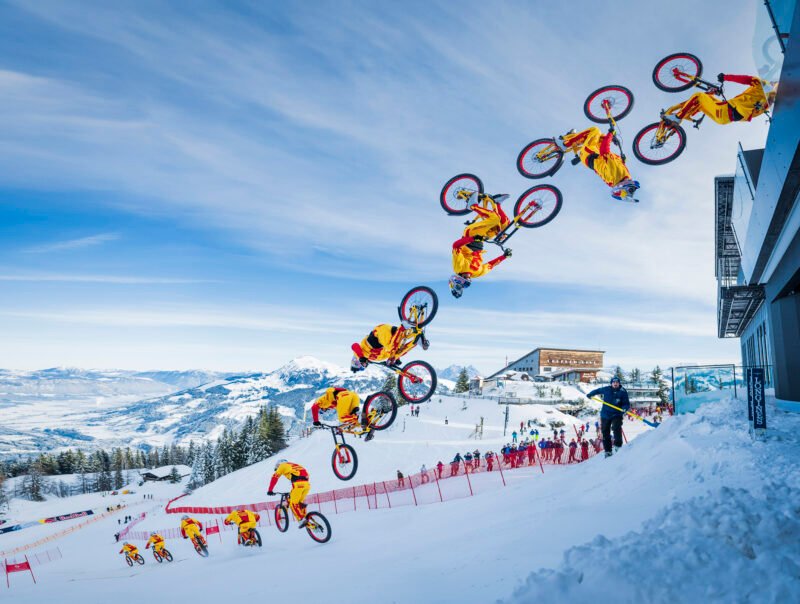 Fabio Wibmer – The Streif, Takes Snow Biking to the Next Level