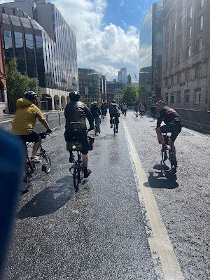 FreeCycle ride with London, Paris & Netherlands Brompton Clubs