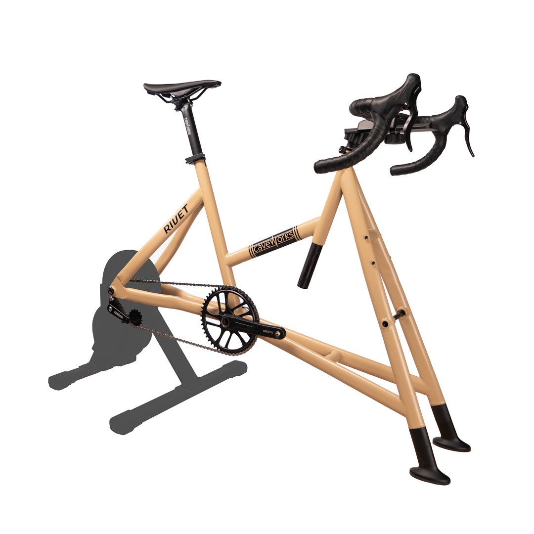 The New Caveworks Rivet Indoor Trainer Bike Goes Head to Head with Zwift Ride