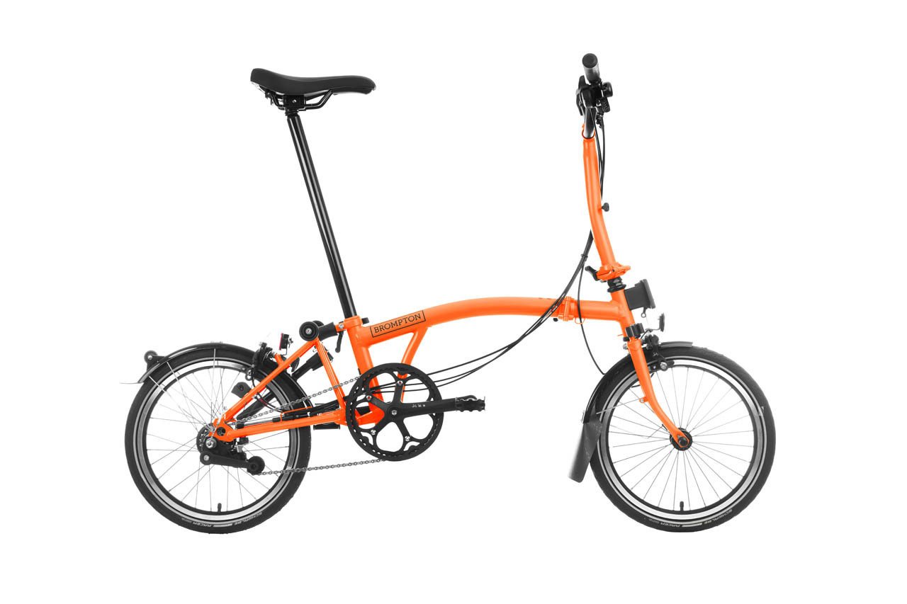 Sunset Orange for the Brompton C-Line