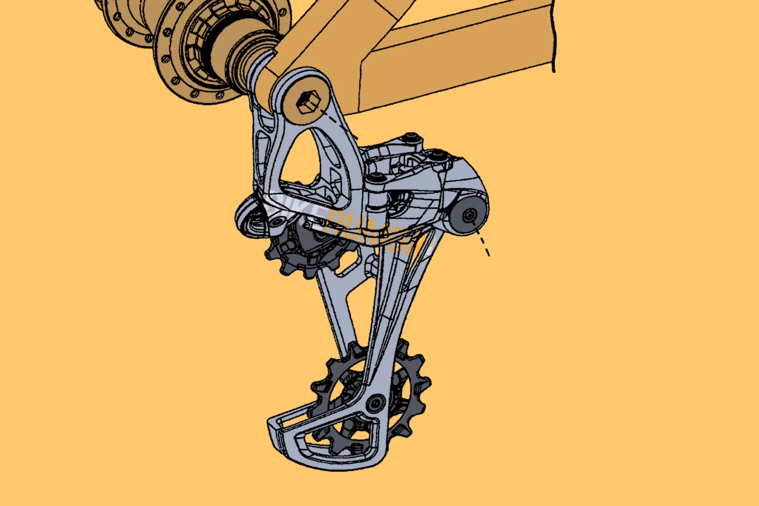 Patent Patrol: SRAM Mechanical T-Type Transmission Derailleurs Soon, Both NX & SX?