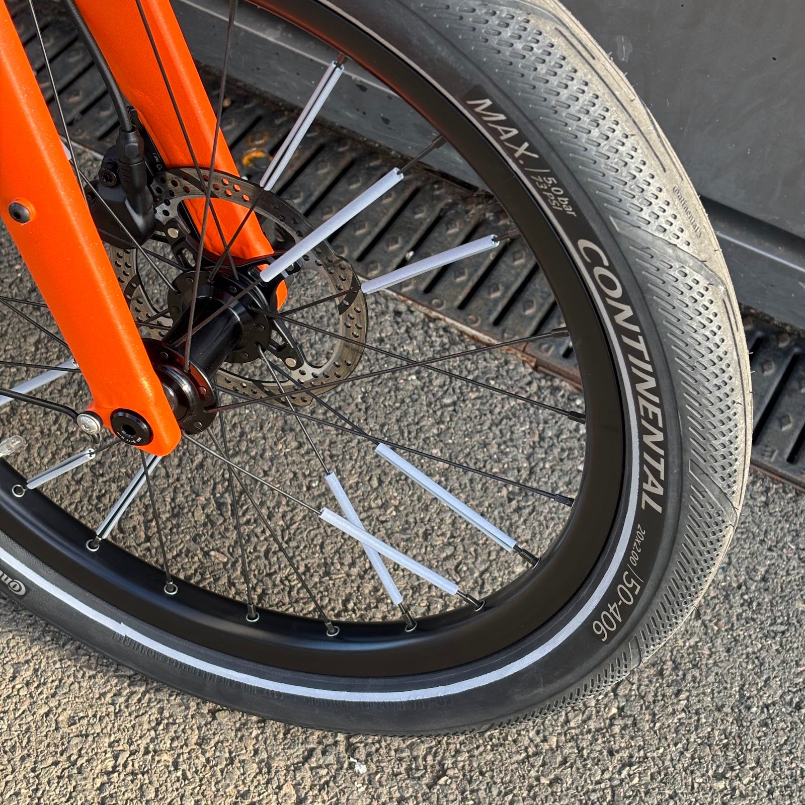 Tyre change for my Brompton G-Line