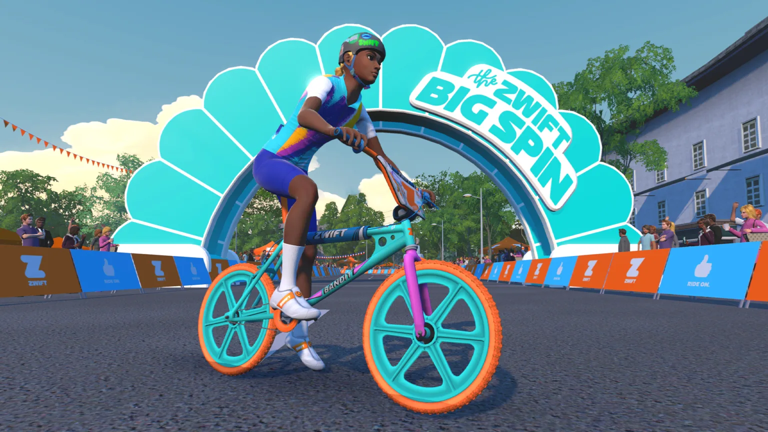 Zwift Games and Big Spin Are Back with a Rad BMX Bike?