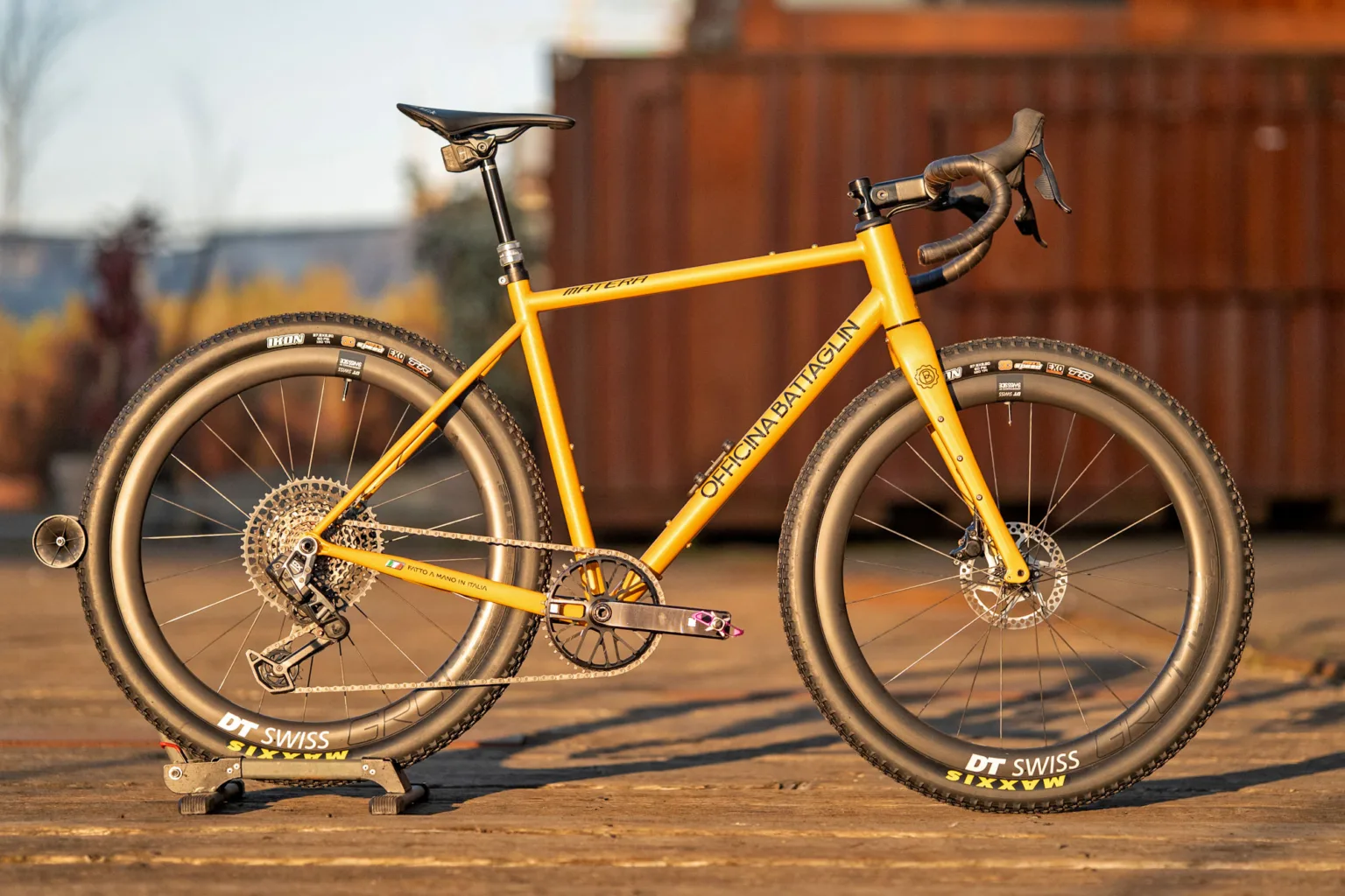 Battaglin Matera Fillet Brazes Italian Steel Gravel Bike Named After Italy’s Oldest City