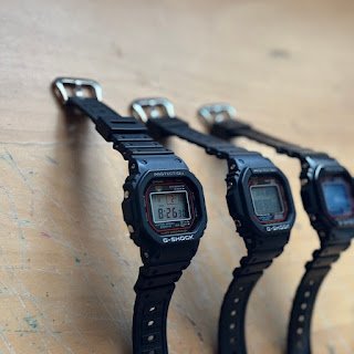 G-Shock and a Brompton
