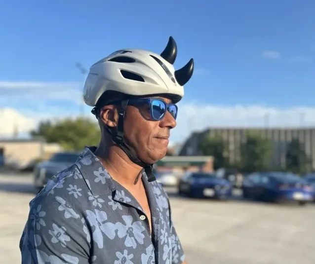 Grow Some Horns for Your Bike Helmet with Magnetic Helmet Flair