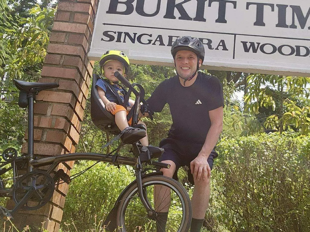 Tom’s Brory — the rider and their Brompton