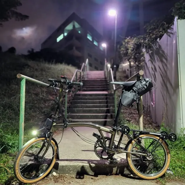 I'm an early morning rider.